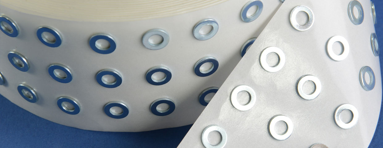 Self-adhesive washers MONTIX® according to customer specifications