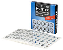 MONTIX® M10 arandelas autoadhesivas