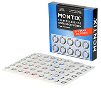 MONTIX® M6 arandelas autoadhesivas